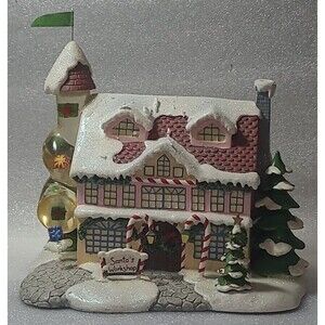 Hawthorne Village Rudolph's Christmas Town Santa's Toy Workshop #B1809